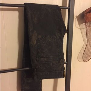 Free people black denim jeans sz.25